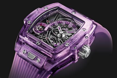 hublot purple sapphire|hublot sapphire crystal.